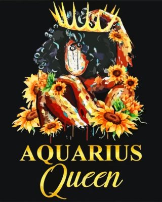 Aquarius Queen Paint By Numbers