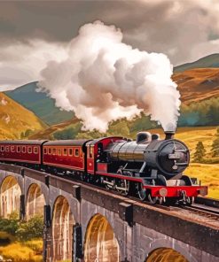 Back to Hogwarts Express Paint By Numbers