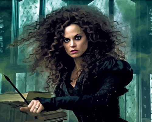 Aesthetic Bellatrix Lestrange Paint By Numbers 