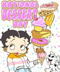 Betty Boop Desert Paint By Numbers