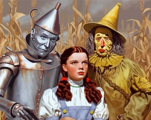 Dorothy Gale The Wizard Of Oz Paint By Numbers