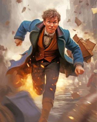 Newt Scamander Paint By Numbers 