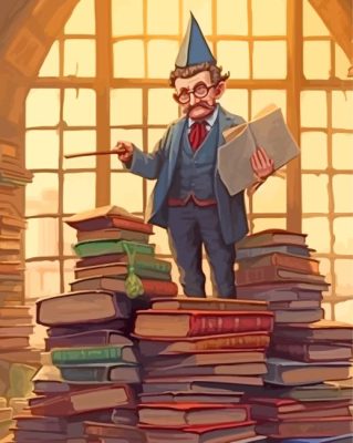 Filius Flitwick Paint By Numbers