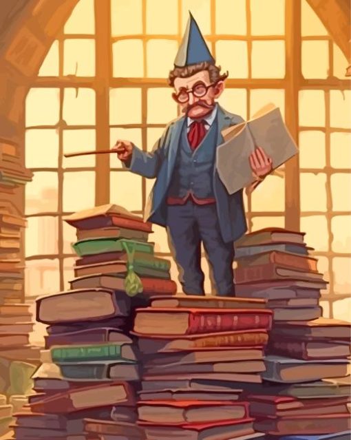 Filius Flitwick Paint By Numbers