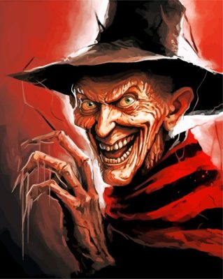 Freddy Krueger Paint By Numbers