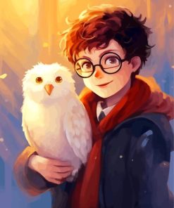 Harry Potter Hedwig Paint By Numbers