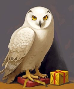 Hedwig Bird Animal Paint By Numbers