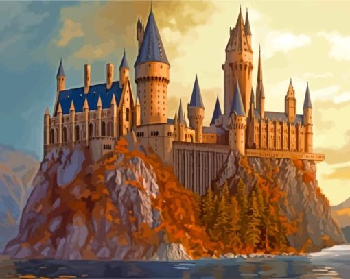 Hogwarts Castle Paint By Numbers