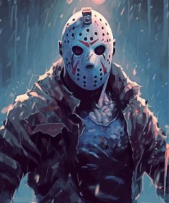 Friday The 13th Paint By Numbers