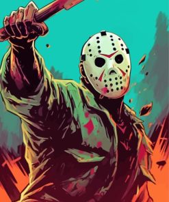 Jason Illustration Paint By Numbers