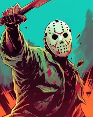 Jason Illustration Paint By Numbers 