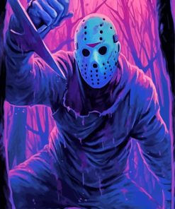 Cool Jason Voorhees Paint By Numbers