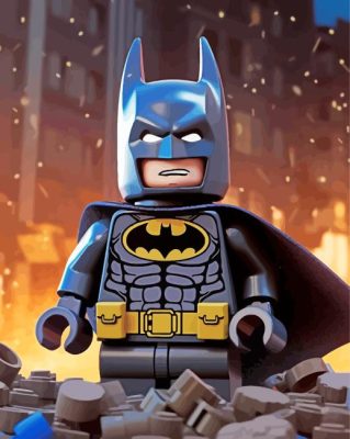 Cool Lego Batman Paint By Numbers 