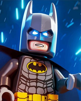 Lego Batman Paint By Numbers 