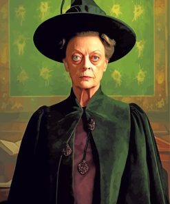 Prof Minerva McGonagall Paint By Numbers