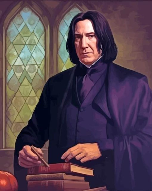 Professor Snape Character Paint By Numbers