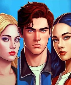 Riverdale Serie Characters Paint By Numbers