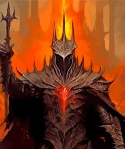 Sauron LOTR Paint By Numbers