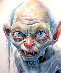 Smeagol Art Paint By Numbers