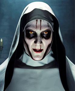 The Scary Nun Paint By Numbers