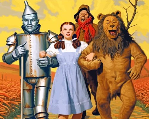 The Wizard Of Oz Paint By Numbers 