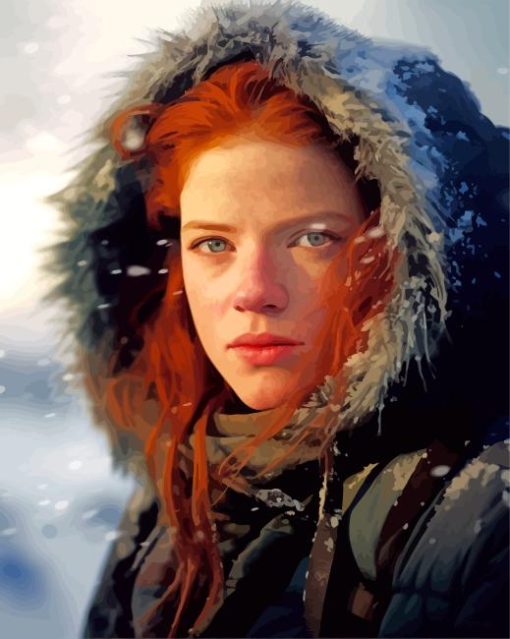 Ygritte Game Of Thrones Paint By Numbers