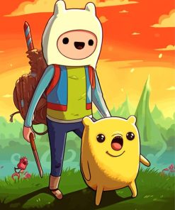 Adventure Time Paint By Numbers