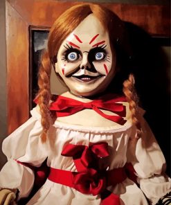 Creepy Annabell Doll Paint By Numbers