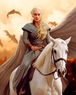 Daenerys Targaryen Paint By Numbers 