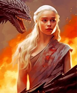 Mother of Dragons Paint By Numbers