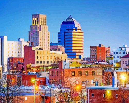 Durham NC Paint By Numbers 