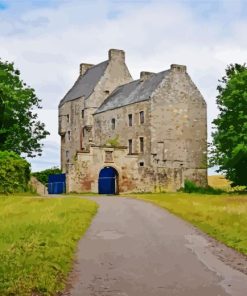 Midhope Castle Building Paint By Numbers