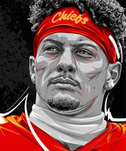 Patrick Mahomes Paint By Numbers