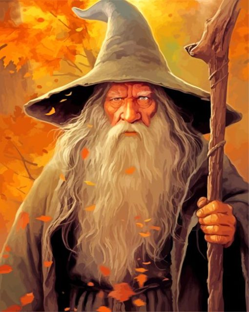 Gandalf Lotr Paint By Numbers