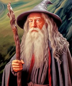 Gandalf Lord Of The Rings Paint By Numbers