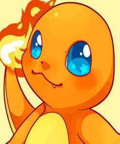 Charmander Paint By Numbers