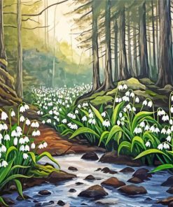 Galanthus Flowers Paint By Numbers