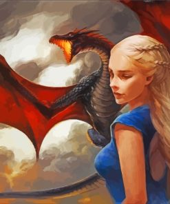 Daenerys Targaryen Paint By Number