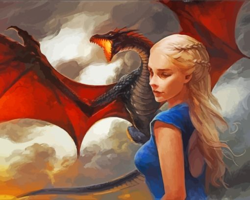 Daenerys Targaryen Paint By Number