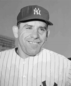 Yogi Berra Player Paint By Number