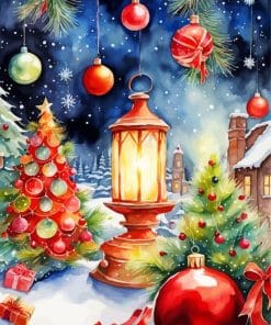 Christmas Decoration Paint By Number