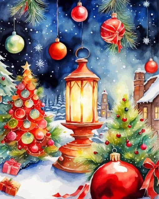 Christmas Decoration Paint By Number