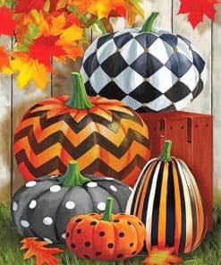 Pumpkins Decoration Paint By Number