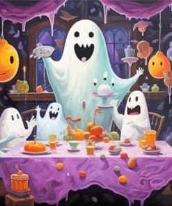 Ghost Party Paint By Number