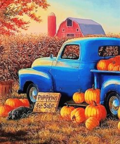 Pumpkin Farm Paint By Number