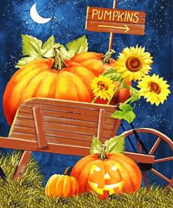 Pumpkin Patch Paint By Number