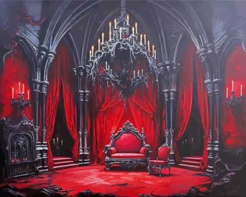 Sinister Throne Paint By Number