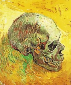 Skull By Vincent Van Gogh Paint By Number