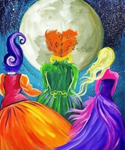 Three Witches Paint By Number