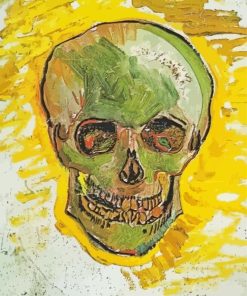 Skull By Van Gogh Paint By Number